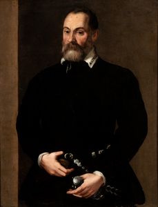 Giovan Battista Moroni, Cerchia di - Ritratto di gentiluomo