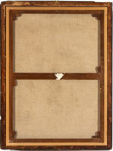 Artista fiammingo attivo in Italia, fine XVI - inizio XVII secolo : Maria Maddalena penitente nel deserto con Noli me tangere sullo sfondo  - Asta Dipinti, disegni e sculture dal XIV al XIX secolo - Associazione Nazionale - Case d'Asta italiane