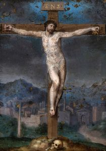Michelangelo Buonarroti, Cerchia di - Crocifissione