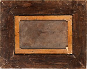 Ippolito Scarsella Scarsellino, Attribuito a : La Madonna e San Giovannino in adorazione del Bambino, Madonna delle rose  - Asta Dipinti, disegni e sculture dal XIV al XIX secolo - Associazione Nazionale - Case d'Asta italiane