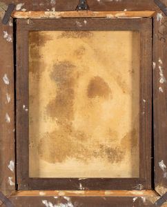 Artista emiliano, inizio XVII secolo : Sacra Famiglia con San Giovannino  - Asta Dipinti, disegni e sculture dal XIV al XIX secolo - Associazione Nazionale - Case d'Asta italiane