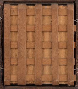 Artista olandese, XVII secolo : Ritratto di fanciullo con cappello piumato e collana d'oro  - Asta Dipinti, disegni e sculture dal XIV al XIX secolo - Associazione Nazionale - Case d'Asta italiane