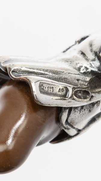 Undici segnaposto e tre statuette  - Asta Argenti - Associazione Nazionale - Case d'Asta italiane