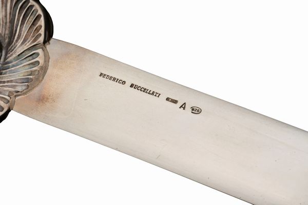 Federico Buccellati : Tagliacarte  - Asta Argenti - Associazione Nazionale - Case d'Asta italiane