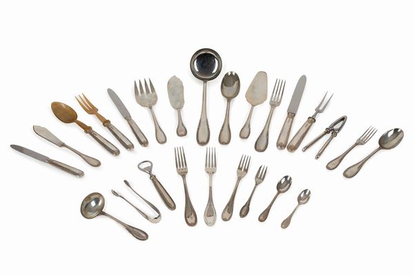 Servizio di posate  - Asta Argenti - Associazione Nazionale - Case d'Asta italiane