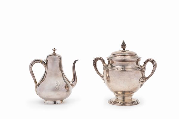 Zuccheriera e caffettiera  - Asta Argenti - Associazione Nazionale - Case d'Asta italiane