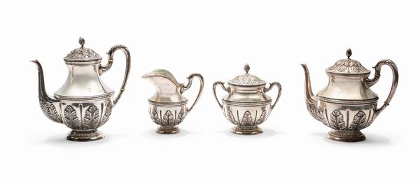 Servizio da t e caff  - Asta Argenti - Associazione Nazionale - Case d'Asta italiane