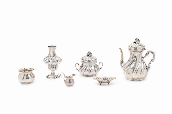 Servizio da t  - Asta Argenti - Associazione Nazionale - Case d'Asta italiane