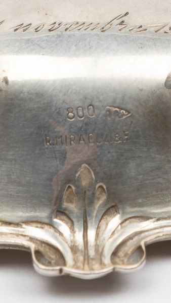 Servizio da t  - Asta Argenti - Associazione Nazionale - Case d'Asta italiane