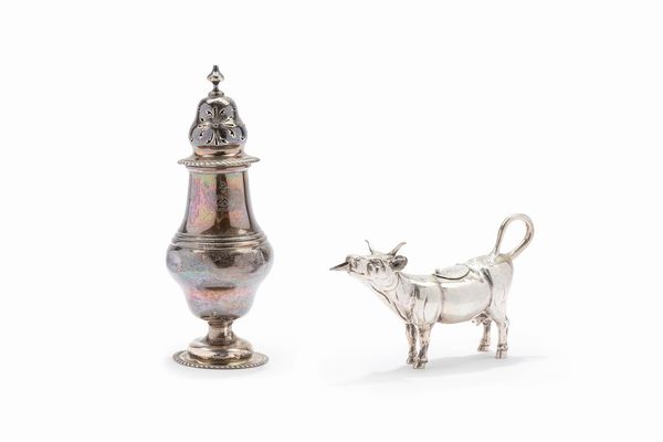 Lattiera e spargizucchero  - Asta Argenti - Associazione Nazionale - Case d'Asta italiane