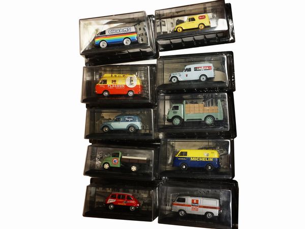 10 modellini di veicoli pubblicitari d�epoca  - Asta Bambole e Balocchi - Associazione Nazionale - Case d'Asta italiane