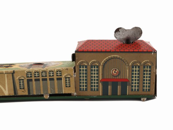 Trenino a carica  - Asta Bambole e Balocchi - Associazione Nazionale - Case d'Asta italiane