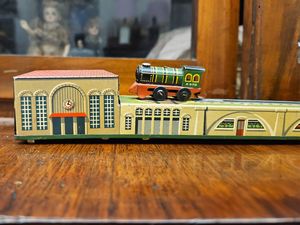 Trenino a carica  - Asta Bambole e Balocchi - Associazione Nazionale - Case d'Asta italiane