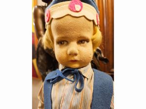 Bambola Lenci maschietto  - Asta Bambole e Balocchi - Associazione Nazionale - Case d'Asta italiane