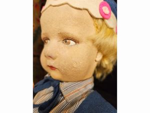 Bambola Lenci maschietto  - Asta Bambole e Balocchi - Associazione Nazionale - Case d'Asta italiane