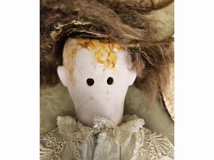 Bambola con testa in biscuit  - Asta Bambole e Balocchi - Associazione Nazionale - Case d'Asta italiane