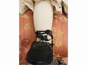 Grande bambola di manifattura tedesca  - Asta Bambole e Balocchi - Associazione Nazionale - Case d'Asta italiane