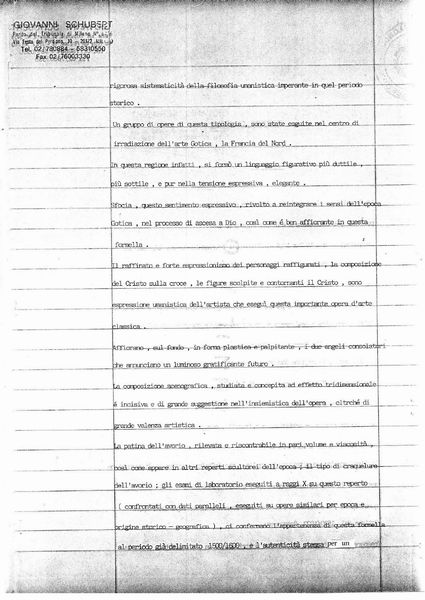 Rilievo in avorio raffigurante la Crocifissione di Cristo  - Asta Coralli, Avori e Argenti: capolavori da importanti collezioni italiane - Icone Russe - Associazione Nazionale - Case d'Asta italiane