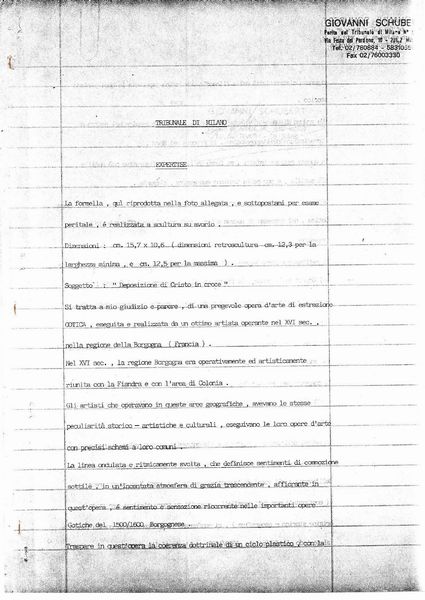 Rilievo in avorio raffigurante la Crocifissione di Cristo  - Asta Coralli, Avori e Argenti: capolavori da importanti collezioni italiane - Icone Russe - Associazione Nazionale - Case d'Asta italiane