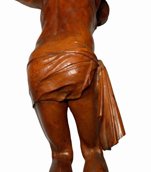 Crocifisso in legno di bosso  - Asta Coralli, Avori e Argenti: capolavori da importanti collezioni italiane - Icone Russe - Associazione Nazionale - Case d'Asta italiane