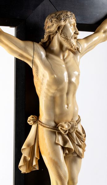 Crocifisso in avorio  - Asta Coralli, Avori e Argenti: capolavori da importanti collezioni italiane - Icone Russe - Associazione Nazionale - Case d'Asta italiane