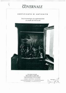 Presepe italiano in corallo, argento e tartaruga  - Asta Coralli, Avori e Argenti: capolavori da importanti collezioni italiane - Icone Russe - Associazione Nazionale - Case d'Asta italiane