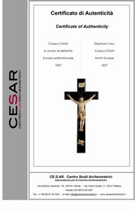 Crocifisso in avorio  - Asta Coralli, Avori e Argenti: capolavori da importanti collezioni italiane - Icone Russe - Associazione Nazionale - Case d'Asta italiane