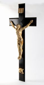 Crocifisso in avorio  - Asta Coralli, Avori e Argenti: capolavori da importanti collezioni italiane - Icone Russe - Associazione Nazionale - Case d'Asta italiane