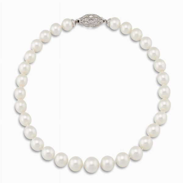 COLLANA DI PERLE SOUTH SEA  - Asta Gioielli - Associazione Nazionale - Case d'Asta italiane