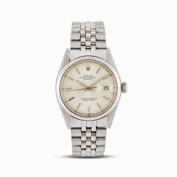 ROLEX : ROLEX DATEJUST “WIDE BOY” REF. 1601 N. 50225XX ANNO 1977  - Asta OROLOGI DA POLSO E DA TASCA - Associazione Nazionale - Case d'Asta italiane