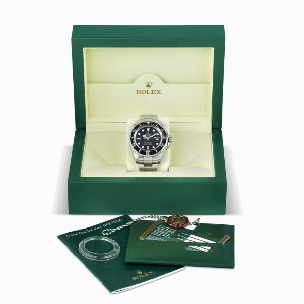 ROLEX : ROLEX SEA-DWELLER DEEP SEA REF. 116660 N. V1884XX ANNO 2009  - Asta OROLOGI DA POLSO E DA TASCA - Associazione Nazionale - Case d'Asta italiane