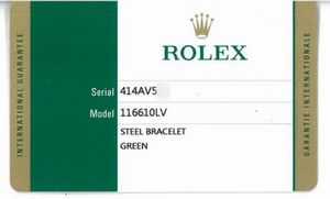 ROLEX : ROLEX SUBMARINER "HULK" REF. 16610LV N. 414AV5XX ANNO 2016  - Asta OROLOGI DA POLSO E DA TASCA - Associazione Nazionale - Case d'Asta italiane