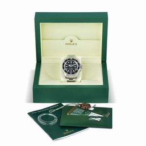 ROLEX : ROLEX SEA-DWELLER DEEP SEA REF. 116660 N. V1884XX ANNO 2009  - Asta OROLOGI DA POLSO E DA TASCA - Associazione Nazionale - Case d'Asta italiane