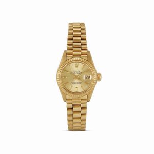 ROLEX - ROLEX DATEJUST LADY REF. 6917 N. 70385XX ORO GIALLO ANNO 1980