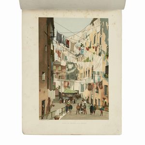(Genova - Illustrati 900)   GENOVA.     Souvenir de Gênes.   (Milano, A. Bertarelli & C.), [1900].  - Asta LIBRI, MANOSCRITTI E AUTOGRAFI - Associazione Nazionale - Case d'Asta italiane