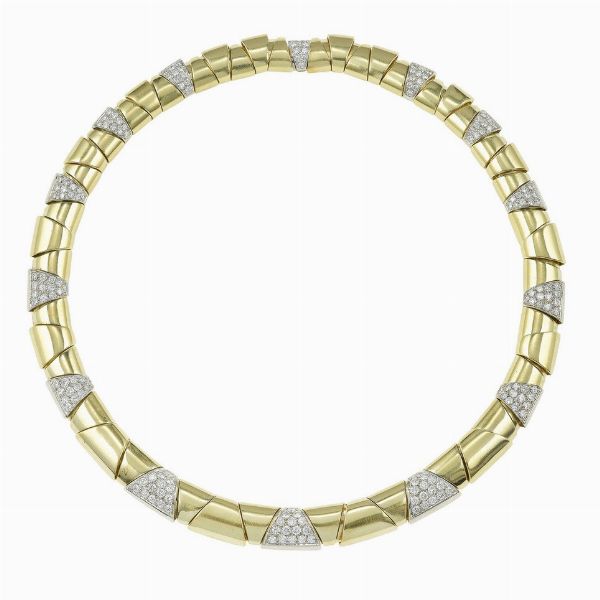 Girocollo con diamanti  - Asta Fine Jewels - Associazione Nazionale - Case d'Asta italiane