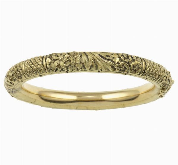 Bracciale rigido inciso  - Asta Fine Jewels - Associazione Nazionale - Case d'Asta italiane