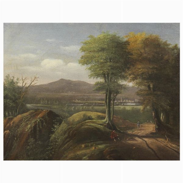 Scuola italiana secc. XVIII-XIX  - Asta ASTA A TEMPO | DIPINTI ANTICHI - Associazione Nazionale - Case d'Asta italiane