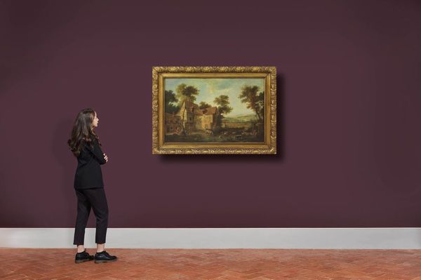 Scuola fiamminga, sec. XIX  - Asta ASTA A TEMPO | DIPINTI ANTICHI - Associazione Nazionale - Case d'Asta italiane