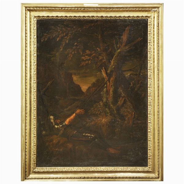 Scuola di Salvator Rosa  - Asta ASTA A TEMPO | DIPINTI ANTICHI - Associazione Nazionale - Case d'Asta italiane