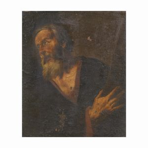 Scuola napoletana, sec. XVII  - Asta ASTA A TEMPO | DIPINTI ANTICHI - Associazione Nazionale - Case d'Asta italiane