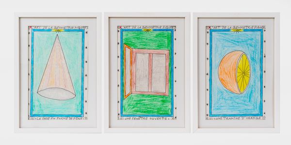 Frédéric Bruly Bouabré : Connaisance du monde  - Asta Arte Moderna e Contemporanea - Associazione Nazionale - Case d'Asta italiane