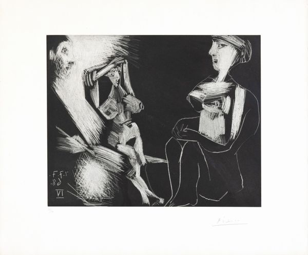 Pablo Picasso : Homme Avec Deux Femmes Nues (347 series No. 222)  - Asta Arte Moderna e Contemporanea - Associazione Nazionale - Case d'Asta italiane