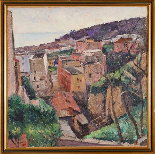 Franco Girosi : Paesaggio di Napoli  - Asta Arte Moderna e Contemporanea - Associazione Nazionale - Case d'Asta italiane