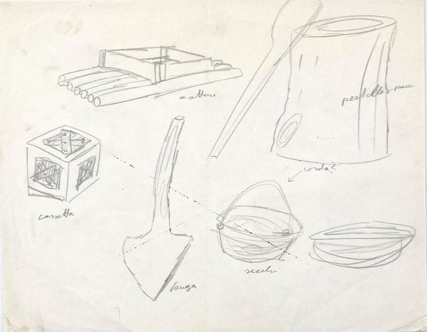 BRUNO MUNARI : Senza titolo (Le avventure di Robinson Crusoe)  - Asta Arte Moderna e Contemporanea - Associazione Nazionale - Case d'Asta italiane