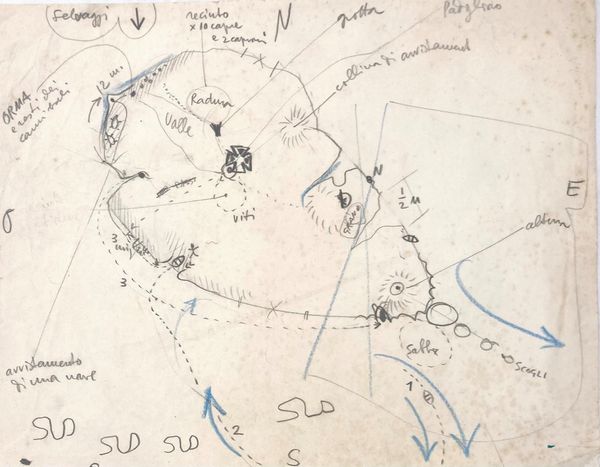 BRUNO MUNARI : Senza titolo (Le avventure di Robinson Crusoe)  - Asta Arte Moderna e Contemporanea - Associazione Nazionale - Case d'Asta italiane