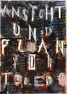 Thomas Scheibitz - Ansicht und Plan von Toledo