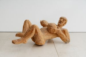 Josef Felix Müller - Liegende Frau