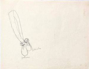 BRUNO MUNARI : Senza titolo (Le avventure di Robinson Crusoe)  - Asta Arte Moderna e Contemporanea - Associazione Nazionale - Case d'Asta italiane