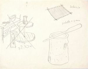 BRUNO MUNARI : Senza titolo (Le avventure di Robinson Crusoe)  - Asta Arte Moderna e Contemporanea - Associazione Nazionale - Case d'Asta italiane